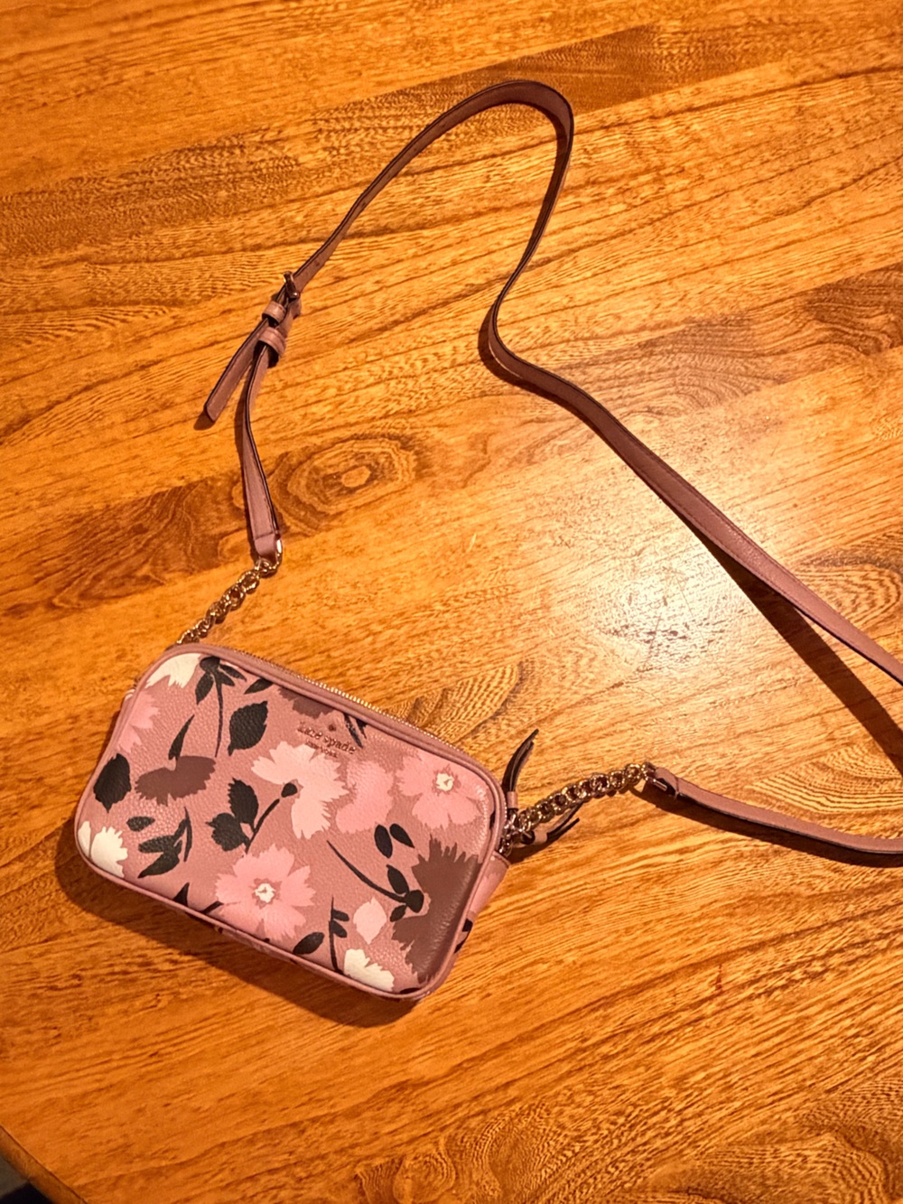 kate spade Pink Floral Crossbody Bag